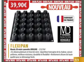 Cuisine Plaisir FLEXIPAN Moule 30 mini-cannelés ORIGINE offre
