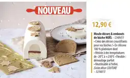 Cuisine Plaisir Moule décors & embouts de bûche NOËL offre