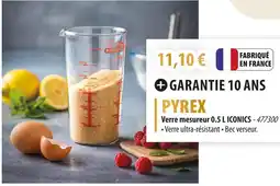 Cuisine Plaisir PYREX Verre mesureur ICONICS offre