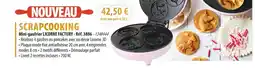 Cuisine Plaisir SCRAPCOOKING Mini-gaufrier LICORNE FACTURY offre