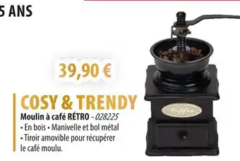 Cuisine Plaisir COSY & TRENDY Moulin à café rétro offre