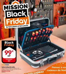 Weldom DEXTER Valise trolley 141 outils offre