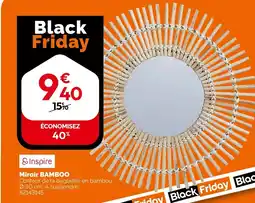 Weldom INSPIRE Miroir BAMBOO offre