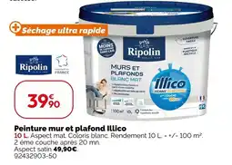 Weldom RIPOLIN Peinture mur et plafond Illico offre