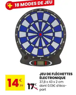 Stokomani Jeu de fléchettes électronique offre