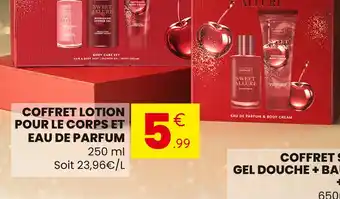 Stokomani Coffret lotion pour le corps et eau de parfum offre