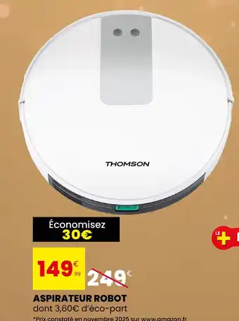 Stokomani THOMSON Aspirateur Robot offre