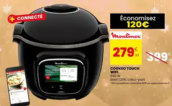 Stokomani MOULINEX Cookeo Touch Wifi offre