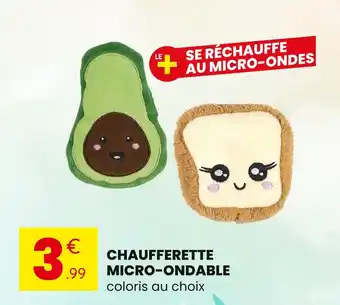 Stokomani Chauffrette micro-ondable offre