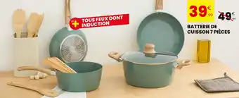 Stokomani Batterie de cuisson 7 pièces offre