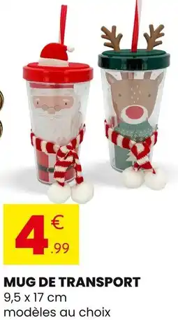 Stokomani Mug de transport Père Noël offre