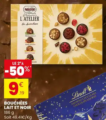 Stokomani Nestlé Bouchées Lait et Noir offre