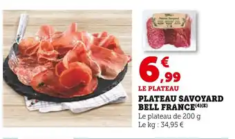 Super U BELL FRANCE Plateau Savoyard offre