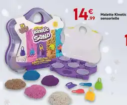 Maxi Bazar Kinetic Sand Malette Kinetic sensorielle offre