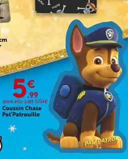Maxi Bazar Pat'Patrouille Coussin Chase offre