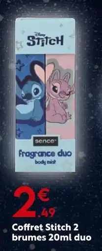 Maxi Bazar Sence Coffret Stitch 2 brumes 20ml duo offre