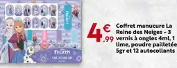 Maxi Bazar La Reine des Neiges Coffret manucure offre