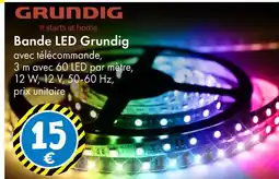 TEDi GRUNDING Bande LED Grundig offre
