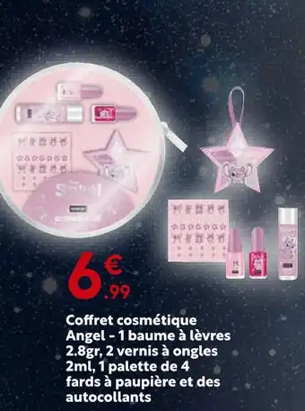 Maxi Bazar Coffret cosmétique Angel offre