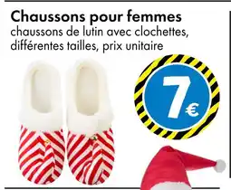 TEDi Chaussons pour femmes offre