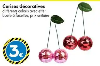 TEDi Cerises décoratives offre