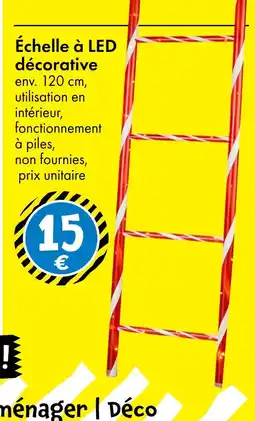 TEDi Échelle à LED décorative offre