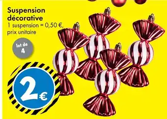 TEDi Suspension décorative offre