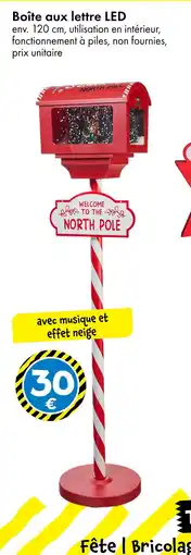 TEDi Boîte aux lettre LED offre