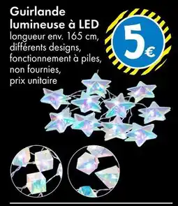 TEDi Guirlande lumineuse à LED offre
