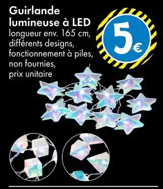 TEDi Guirlande lumineuse à LED offre