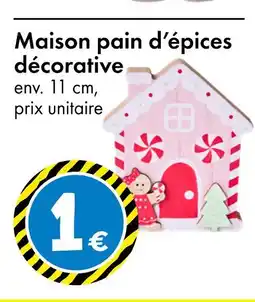 TEDi Maison pain d'épices décorative offre