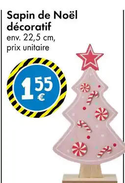 TEDi Sapin de Noël décoratif offre