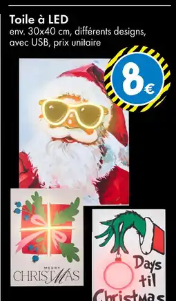 TEDi Toile à led offre