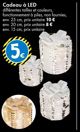 TEDi Cadeau à LED offre