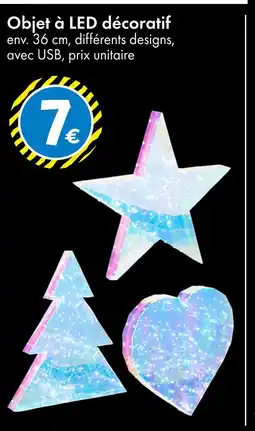 TEDi Objet à LED décoratif offre