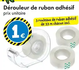 TEDi Dérouleur de ruban adhésif offre