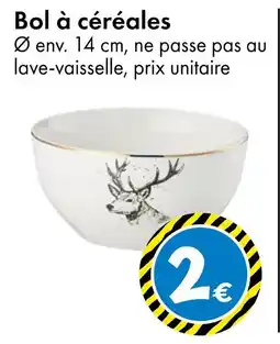 TEDi Bol à céréales offre