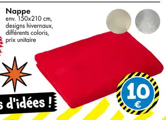 TEDi Nappe offre
