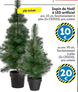 TEDi Sapin de Noël à LED artificiel offre