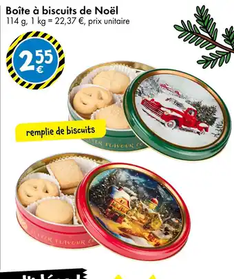 TEDi Boîte à biscuits de Noël offre