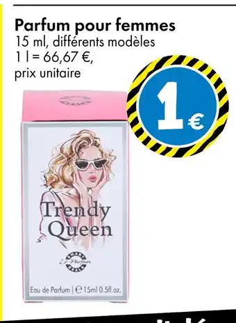 TEDi Parfum pour femmes offre
