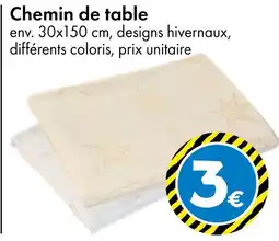TEDi Chemin de table offre