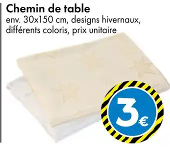 TEDi Chemin de table offre