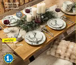 TEDi Bougie ronde offre