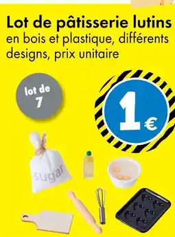 TEDi Lot de pâtisserie lutins offre