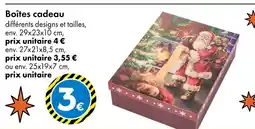 TEDi Boîtes cadeau offre