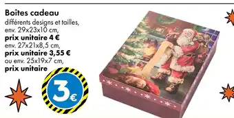 TEDi Boîtes cadeau offre