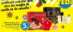 TEDi Coffrets cadeau pour hommes et femmes offre
