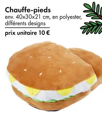 TEDi Chauffe-pieds offre