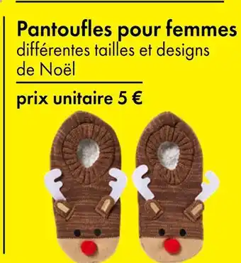 TEDi Pantoufles pour femmes offre